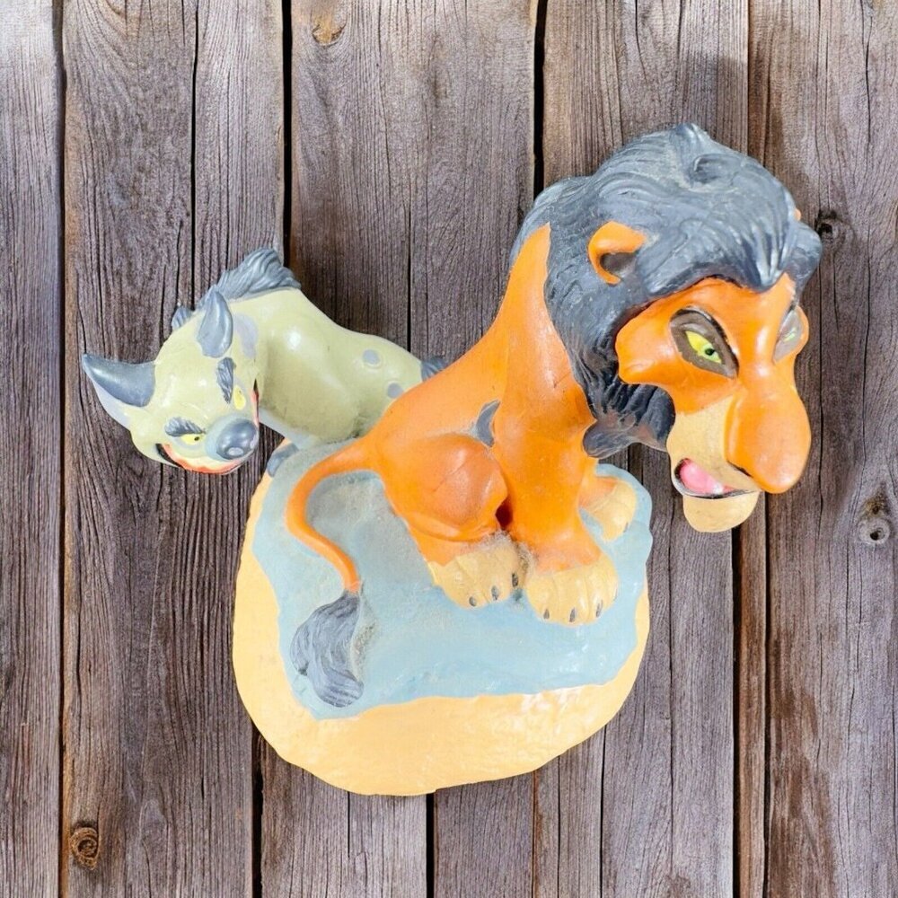 Disney Store Lil Classics Lion King Scar and Banzai Hyena PVC Figure Plastic